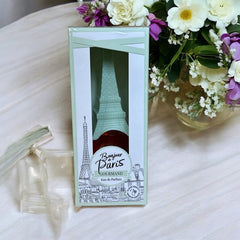 Bonjour de Paris "Gourmand" Eau de Parfum – Light Green Eiffel Tower Cap