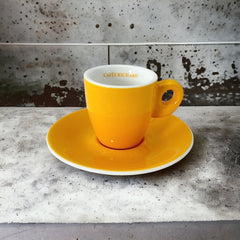 French Cafés Richard Classic Espresso Coffee Cup & Saucer Set – 6 Colors Available