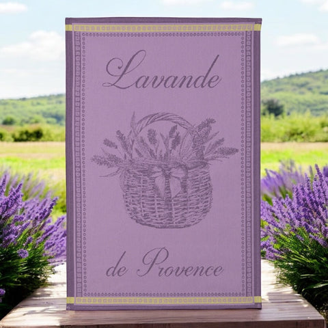 French Dishtowel - Panier de Lavande - Coucke