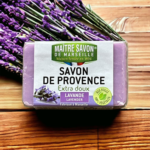 Lavender Soap - Extra Gentle - Maitre Savon de Marseille