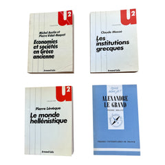 Greek Institutions, Economy & Empire — 4-Book Scholarly Bundle