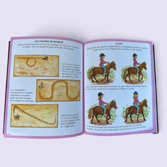Vintage French children’s book bundle featuring L’Imagerie de la Ferme (1995) and L’Imagerie du Poney et du Cheval (1998) by Fleurus, displayed with colorful illustrated covers and charming countryside themes.