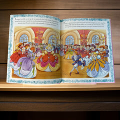 Bundle of two French children's books from the 'L’Imagerie des Tout-Petits' series by Fleurus, featuring 'Les Sorcières et les Fées' (1997) and 'Les Princesses' (2003), shown in excellent vintage condition.