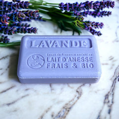 Provence Lavender Donkey Milk Soap - La Savonette Marseillaise