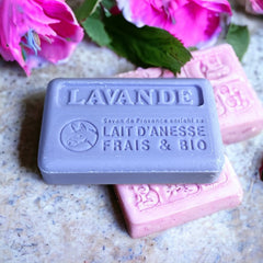 Provence Lavender Donkey Milk Soap - La Savonette Marseillaise