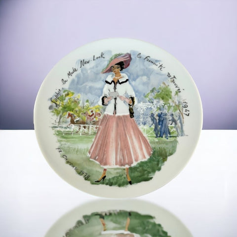 Vintage Limoges D'Arceau Limited Edition Sophie Decorative Plate - Women of the Century Collection - 1970s - Hand-Painted - First Edition