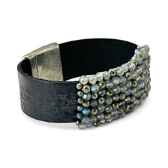 Martell Studio Bracelet – Labradorite &amp; Golden Pyrite
