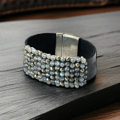 Martell Studio Bracelet – Labradorite &amp; Golden Pyrite