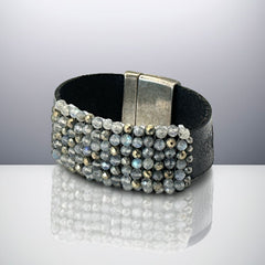 Martell Studio Bracelet – Labradorite &amp; Golden Pyrite