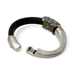 Martell Studio Bracelet – Purple & Green Amethyst