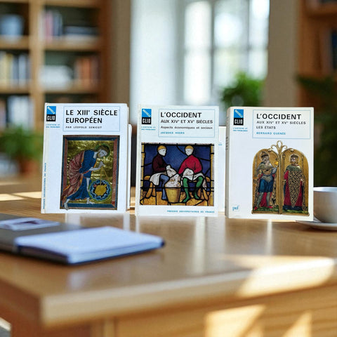 Moyen Âge Européen: XIIIe–XVe Siècles — 3-Volume Scholarly Bundle