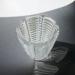 Vintage Orrefors Mid Century Modern Simon Gate Cut Crystal Small Vase