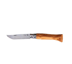 French Number 9 Folding Olivewood Knife - Opinel