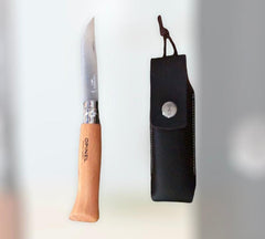 Number 8 Folding Knife &amp; Sheath Gift Box - Opinel