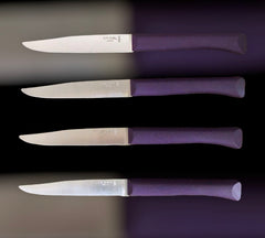 French Table Knife Set of 4 - Opinel - Lavender Handle