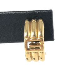 Givenchy Vintage Gold Tone Half Hoops Clip-On Earrings