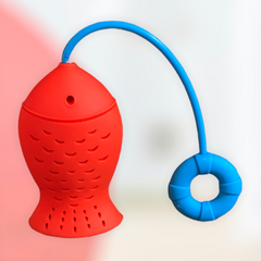 French Fish Tea Infuser - Red or Blue