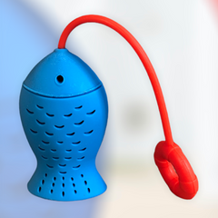 French Fish Tea Infuser - Red or Blue