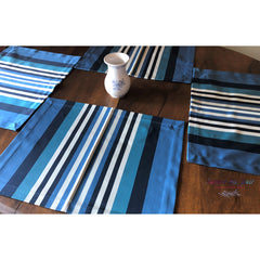 Basque Placemat Set of 2 - Atlantique Blue - Jean Vier - High Quality Product