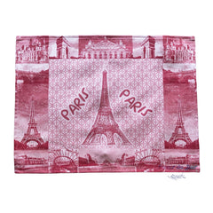 Paris Cotton Placemat - Grey or Red