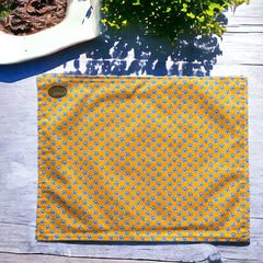 Provence Placemat - Olive Mimosa Yellow - Coated Cotton