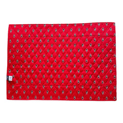 Provence Quilted Placemat - Avignon Red - Marat d'Avignon