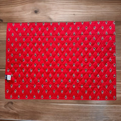 Provence Quilted Placemat - Avignon Red - Marat d'Avignon