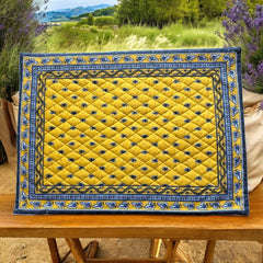 Provence Placemat - Avignon Yellow - Marat d'Avignon