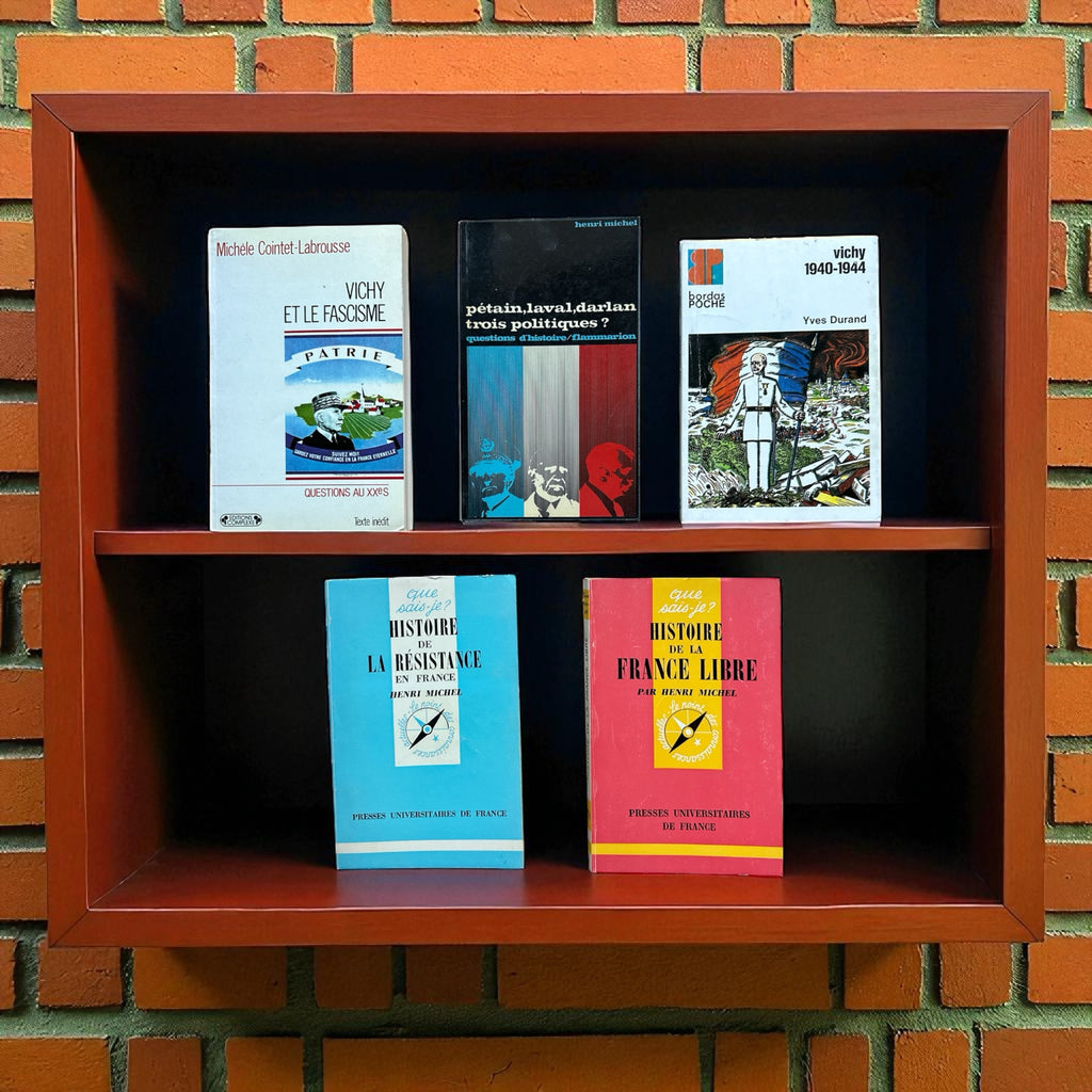 La Résistance, Vichy & La France Libre — 5-Volume Historical Bundle