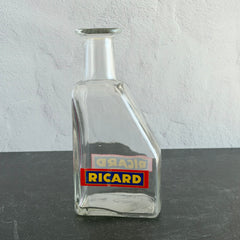 Vintage Ricard French Glass Pitcher / Carafe