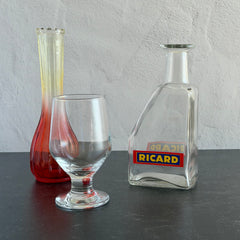 Vintage Ricard French Glass Pitcher / Carafe