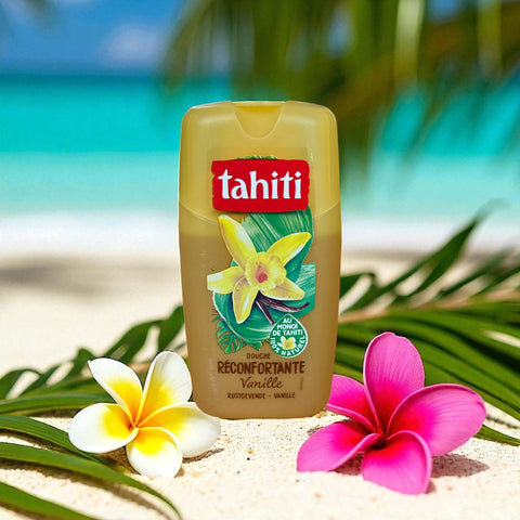 Tahiti Shower Gel – Vanille Réconfortante – Comforting Vanilla with Natural Monoï