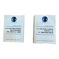 La Vie Politique en France — 2-Volume Set by Jacques Chapsal
