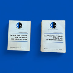 La Vie Politique en France — 2-Volume Set by Jacques Chapsal