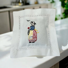 Embroidered Lavender Sachet Mini Pillow - Brittany