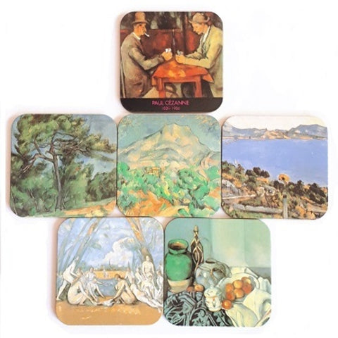 French Coasters - Set of 6 - Cezanne