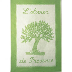 French Tea Towel - L'Olivier de Provence - Coucke