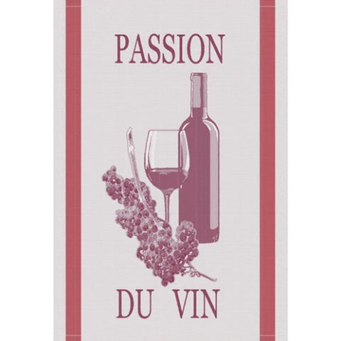 French Jacquard Dishtowel - Passion du Vin