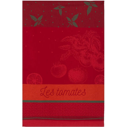 French Dishtowel - Les Tomates - Coucke