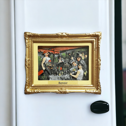 Magnet 3D Painting - Renoir - Canotiers