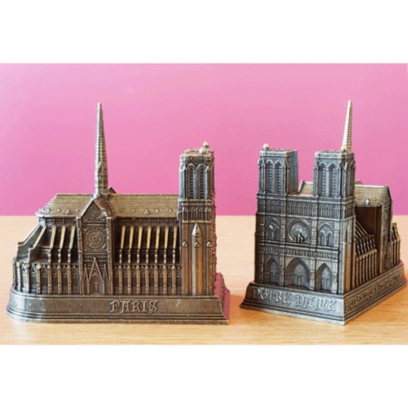 Notre Dame Cathedral Miniature - Large - Clearance