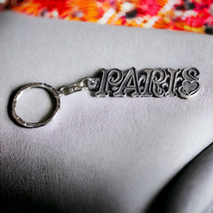 Paris Key Chain in Big Letters | The Typical Paris Souvenir