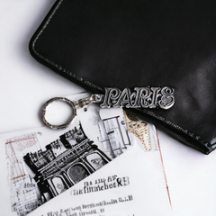 Paris Key Chain in Big Letters | The Typical Paris Souvenir