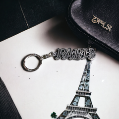 Paris Key Chain in Big Letters | The Typical Paris Souvenir