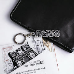 Paris Letters Keychain