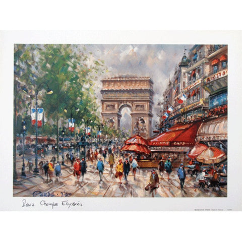 Paris Print - Champs Elysees