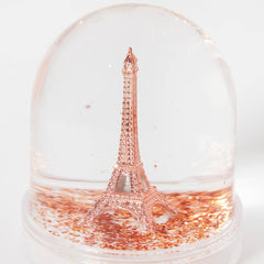 Paris Small Snow Globe - Eiffel Tower - Copper