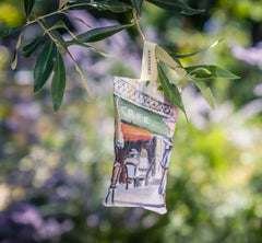 Organic Lavender Sachet - Café