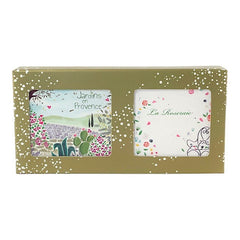 French Soap Gift Box  - Rose & Lavender - Senteurs de France