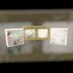 French Soap Gift Box  - Rose & Lavender - Senteurs de France
